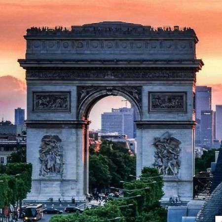 Suite Junior Avec Balcon Et Vue Sur Arc De Triomphe París Exterior foto