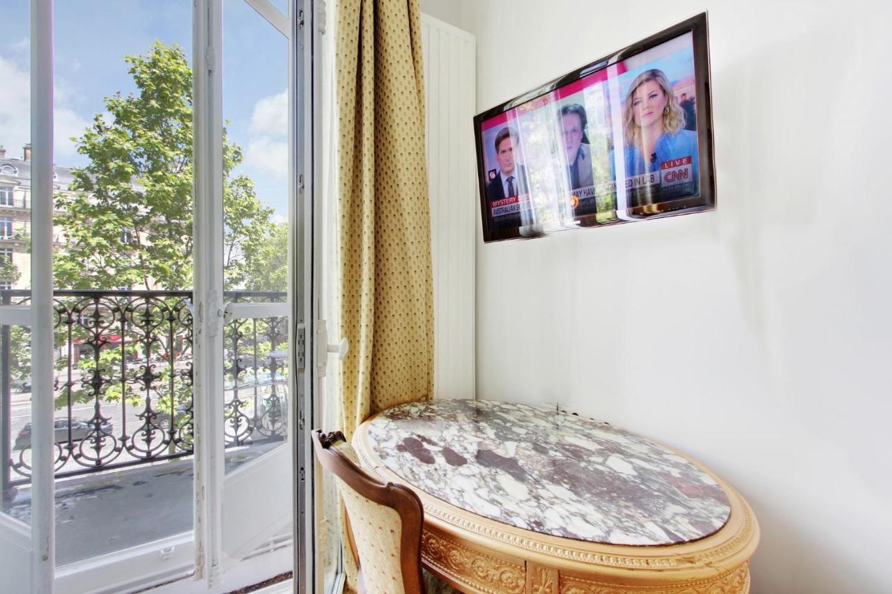 Suite Junior Avec Balcon Et Vue Sur Arc De Triomphe París Exterior foto