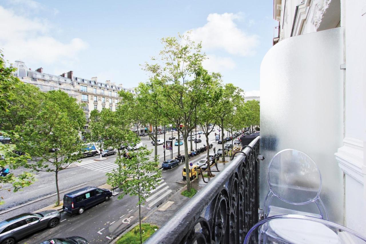 Suite Junior Avec Balcon Et Vue Sur Arc De Triomphe París Exterior foto